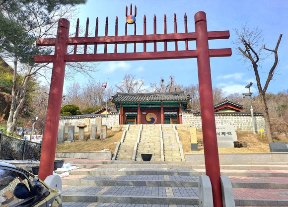 조선 태종 때 건립했다는 서울의 유일하게 남아 있는 양천향교 모습(사진=김호선기자)