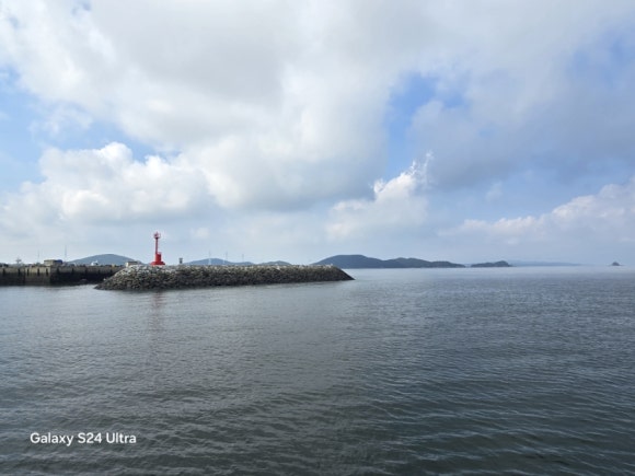서해누리호 중간 정착지 대부도 방아디리 선착장 모습(사진=김호선기자)