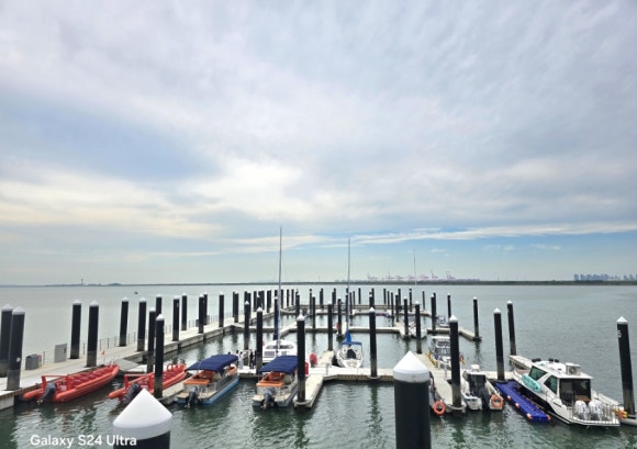 거북섬에 조성되어 있는 마리나 요트장 모습(사진=김호선기자)
