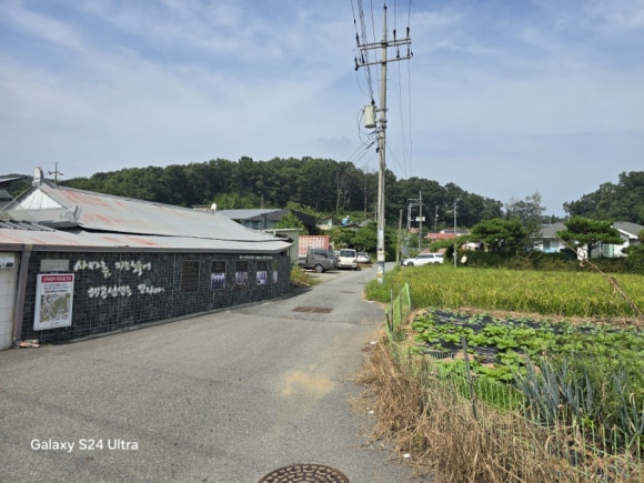 해공 신익희선생의 생가가 있는 마을 입구 모습(사진=김호선기자)