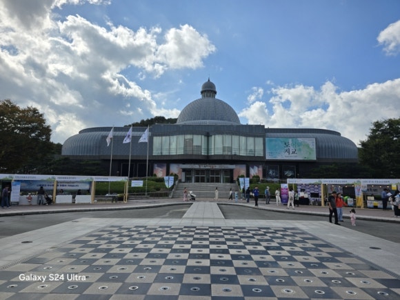 곤지암읍 도자공원에 조성된 도자기박물관 전경(사진=김호선기자)