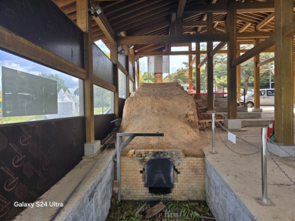 조선시대 도자기를 굽던 재현된 가마터 모습(사진=김호선기자)