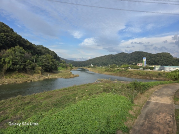 곤지암천과 경안천이 만나는 합수지역 모습(사진=김호선기자)