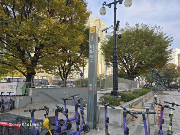 서울 도심지 잠실역 모습(사진=김호선기자)