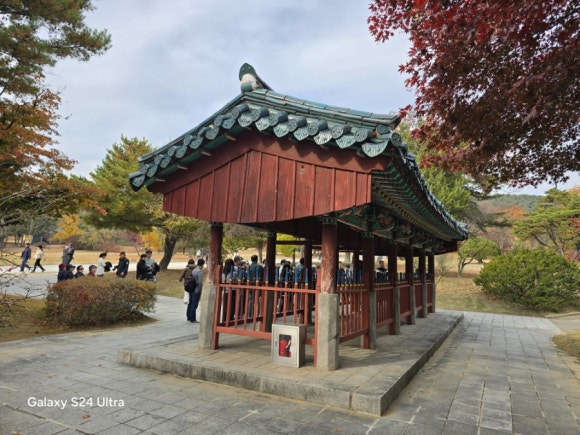 마을 어귀마다 효부 충신들을 모셨다는 현충사 정려 모습(사진=김허선기자)